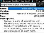 BlackBerry App World 2.1 Available to Upgrade with In-App Payments Feature