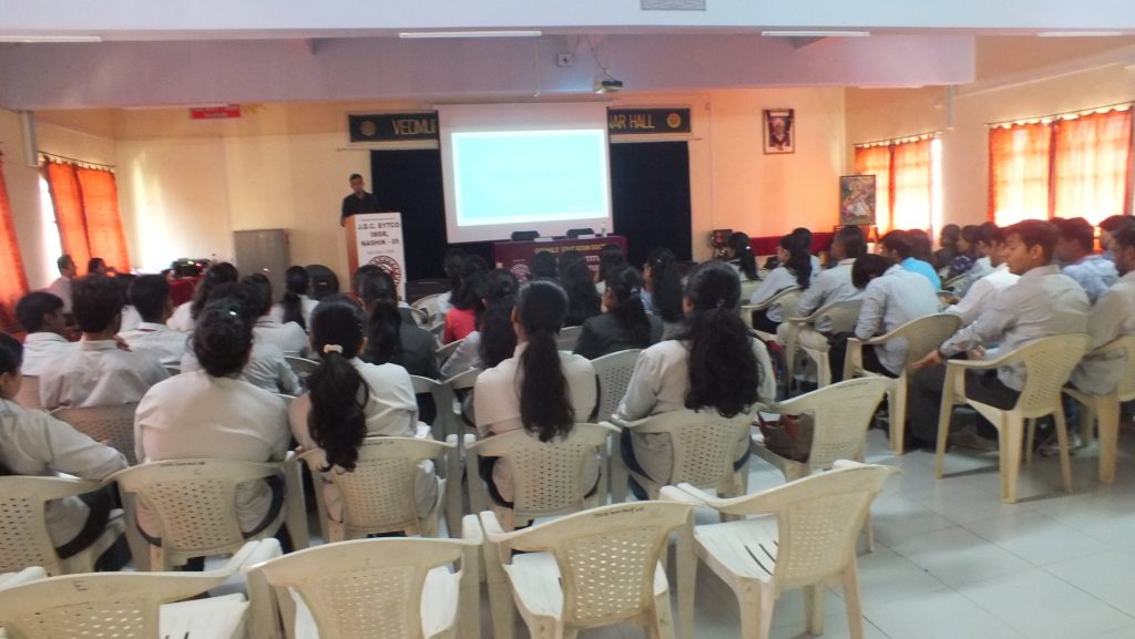 Digital Marketing Workshop at MBA college in Nashik DSCF7816