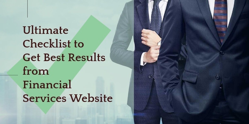 checklist for financial services website checklist for financial services website