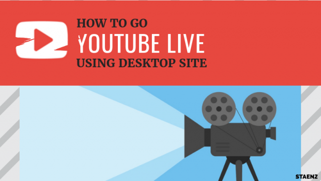 YouTube Live Desktop Site
