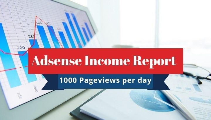 Adsense Income Report: How Much Money You Make with 1,000 Pageviews a Day
