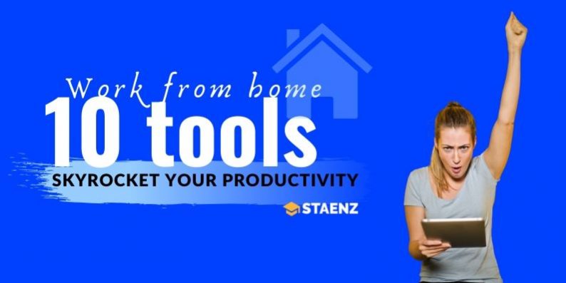tools to boost productivity lockdown work from home