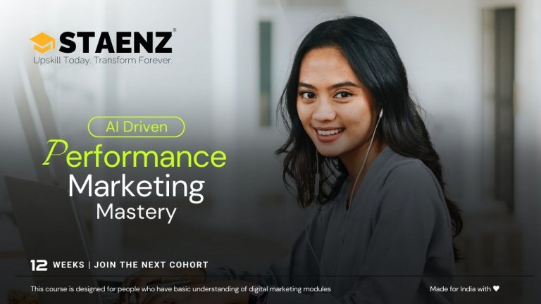 Performance Marketing Course STAENZ 1