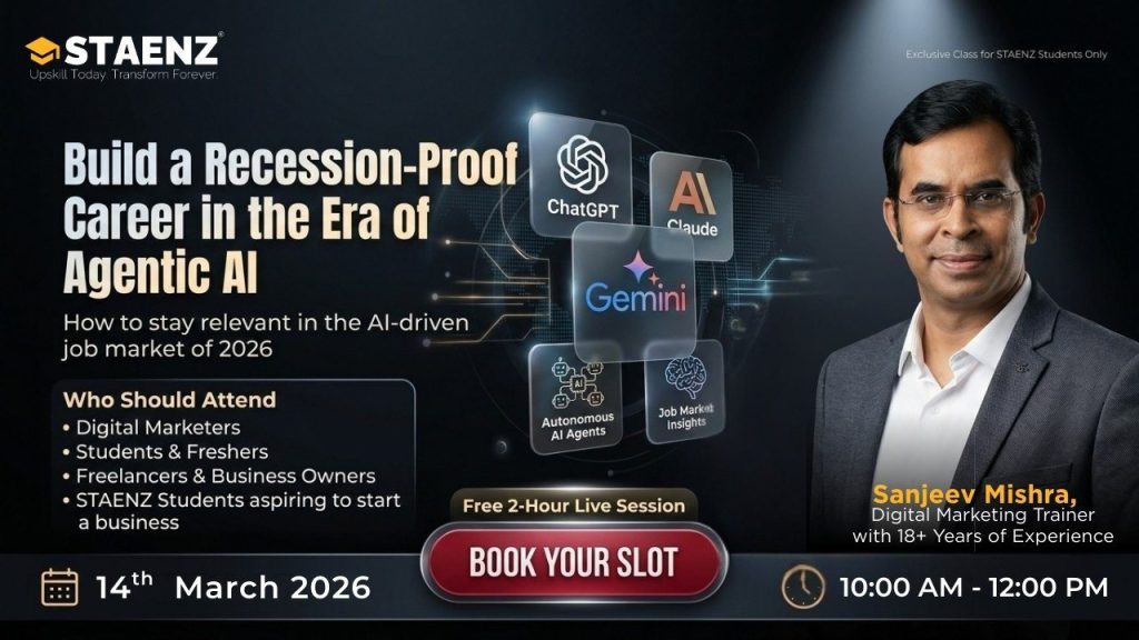 Masterclass: Build a Career in Agentic AI