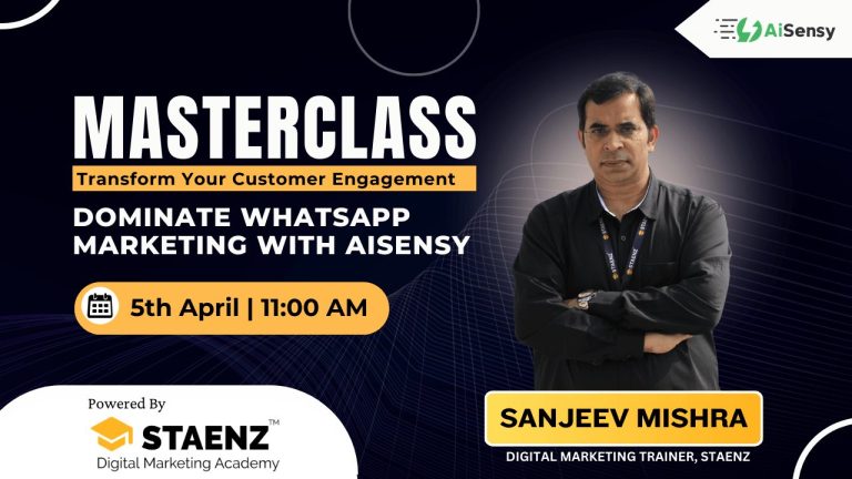 AiSensy WhatsApp marketing masterclass
