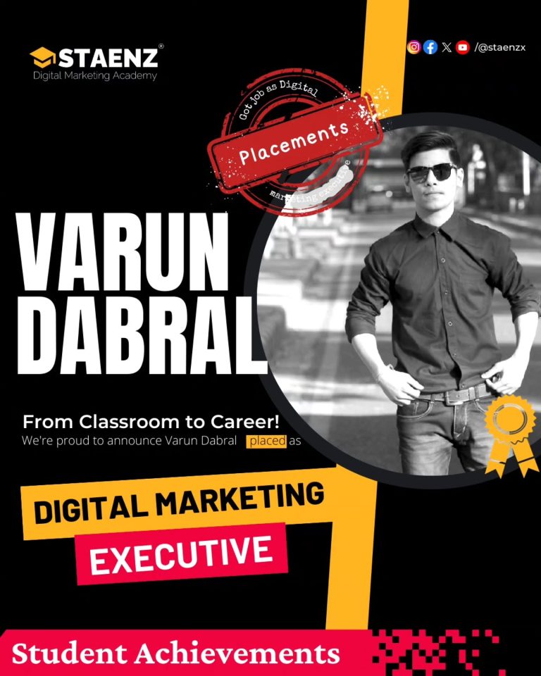 Varun Dabral, STAENZ placement